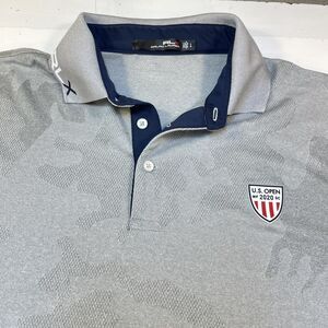 Mens Sz L Shirt RLX Ralph Lauren US OPEN Country Club 2020 POLO GOLF